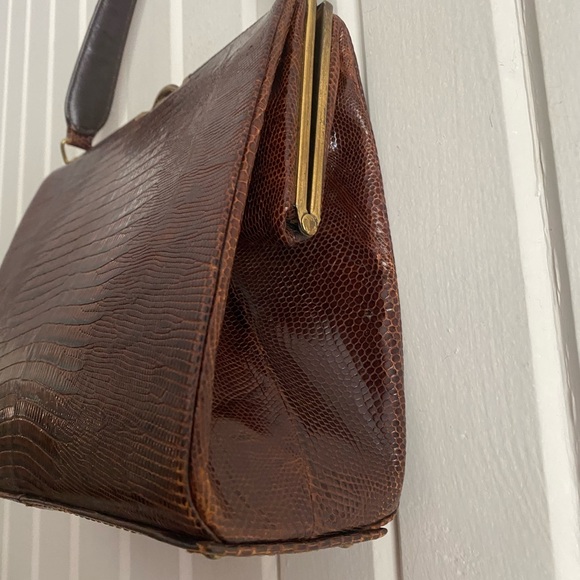 Vintage leather escort bag - Picture 6 of 10